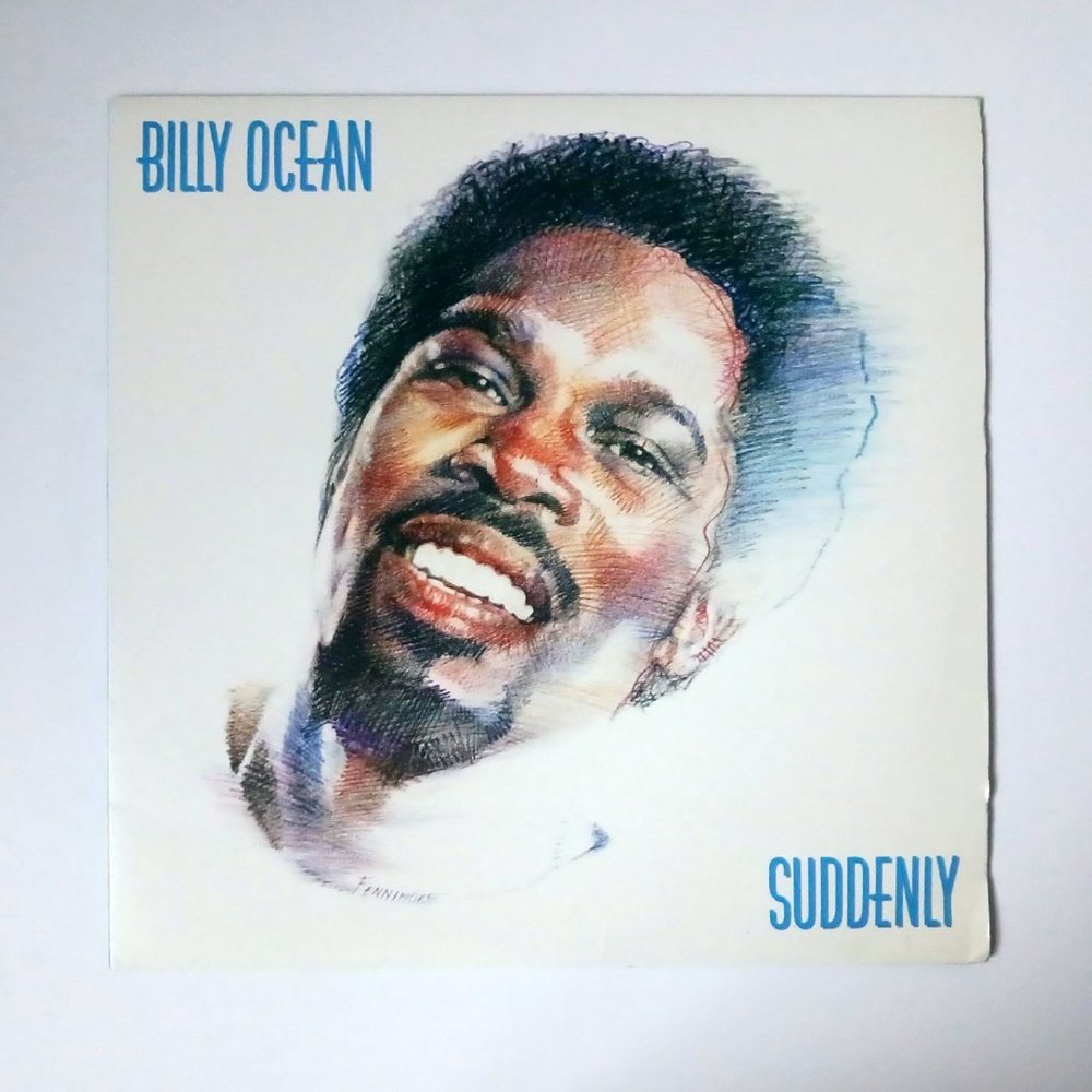 Vintage Billy Ocean Suddenly vinyl record, 1984 original record, first p…